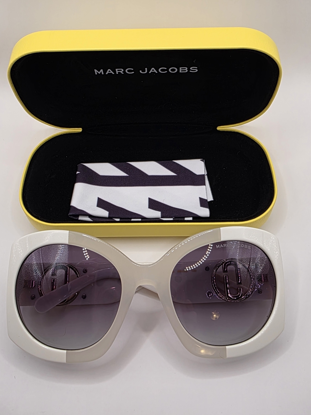 Marc Jacobs Women’s Colorblock Oversized Sunglasses